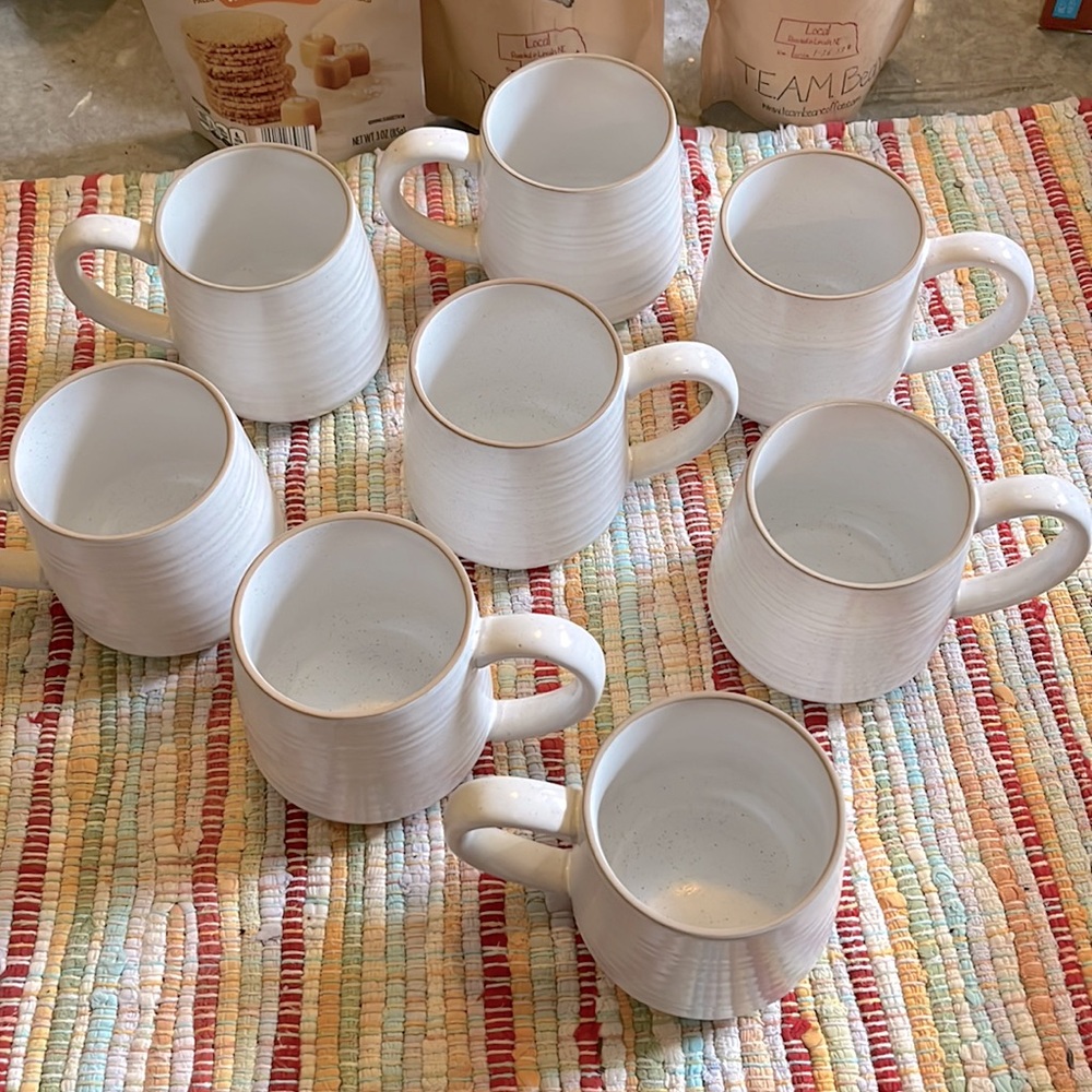 Gorgeous Linden Street Coffee Mugs set of 8